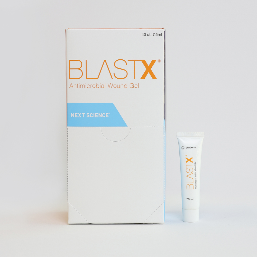 BLASTX Antimicrobial Wound Gel 7.5mL | Box of 40